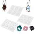 thumbnail image 4 of Earrings Silicone Mold Irregular DIY Jewelry Epoxy Mold Necklace Resin Mold, 4 of 10