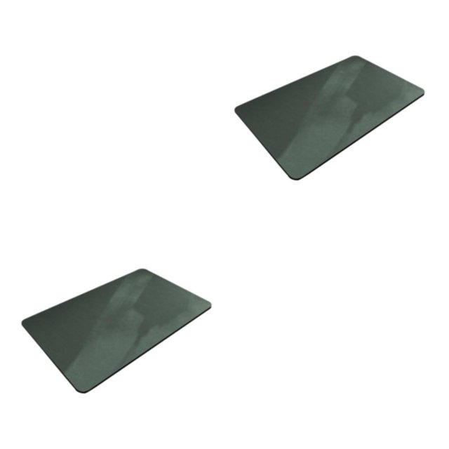 Youkk non-slid Rubber Bath Mat Soft Texture No Dirt Hiding Strong Grip Bath Rug-Rubber No Displacement GFT1101 40*60cm 2Set