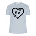 thumbnail image 5 of FAIWAD Men Summer Tops Short Sleeve Round Neck Printed T-Shirts Slim Stretch Workout Tops, 5 of 5
