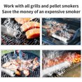 thumbnail image 4 of CEHVOM 12 Inch Outdoor Barbecue Bbq Hexagonal Barbecue Wood Pipe Portable Barbecue Generator Clearance, 4 of 8