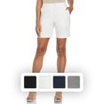 thumbnail image 5 of Rafaella Women's Extended Tab Shorts with Pockets, 5 of 5