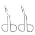 thumbnail image 1 of Shisuyan 2PCS Eyebrow Tweezers for Eyebrow Grooming Stainless Steel Portable Ergonomic Design, 1 of 8