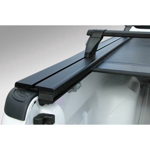 Pace Edwards Tonneau Rail de Couverture M-TR5085 JackRabbit; à Pince; Mat; Noir; Aluminium; Inclut 2 Rails et 4 Pinces