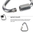 thumbnail image 1 of Climbing Triangle Connecting Ring Triangle Climbing Connecting Buckle Safety Lock Stainless Steel Connecting Buckle for Outdoor Rock Climbing Rescue, 1 of 9