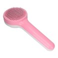 thumbnail image 1 of Pet Self Cleaning Slicker Brush, Clean Loose Fur Pet Grooming Brush One Click Hair Removal Soft Comb Teeth Painless  For Daily Use For Dogs, 1 of 8
