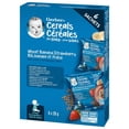 thumbnail image 3 of GERBER Baby Cereal Wheat Banana Strawberry Sachet 6x28g, 3 of 6