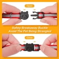 thumbnail image 3 of 12 Pack Breakaway Cat Collar with Bell, Reflective Cat Collars with Name Tag, 3 of 5