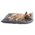 thumbnail image 4 of Dog Bed for Small Medium Dogs, Calming Cat Beds for Indoor Cats, Washable Soft Gray M, 4 of 8