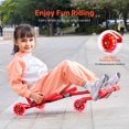 thumbnail image 2 of KFFKFF Ride on Scooter, Load Capacity of 132 lbs, Swing Side-to-Side for Amazing Ride Powered by Zig-Zag Motion, Ride on Drifting Toy for Ages 4+, 2 of 9