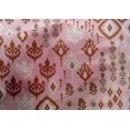thumbnail image 4 of oneOone Cotton Silk Fabric Block & Geometric Ikat Print Sewing Fabric BTY 42 Inch Wide, 4 of 4