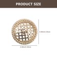 thumbnail image 2 of 20 Pcs Boutons pour Vêtements pour Femmes Style Rétro Boutons de Pardessus Boutons Ajourés Boutons de Manteau, 2 of 8