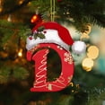 thumbnail image 2 of Christmas Tree Decorations 26 Letters Christmas Tree Decoration Pendant Christmas Tree Ornaments Personalized Diy Christmas Ornaments Christmas Decoration Xmas Tree Hanging Decor, 2 of 5