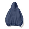 thumbnail image 5 of 2025 Mode pour Femmes Couleur Unie Tunique Spatiale Manches Longues Décontractée O Chandail à Capuchon pour l'Automne Robe Chandail à Col pour Femmes Chandail à Capuchon à Fermeture à Glissière pour Femmes Chandails à Capuchon Chandails à Capuchon, 5 of 5