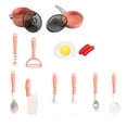 thumbnail image 2 of Kids Play Kitchen Set Pretend Cutting Toy With Realistic Safe Dishes Utensils And Cookware Educational Toy For Toddlers Children, 2 of 7