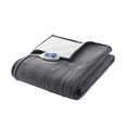 thumbnail image 2 of Woolrich Elect Electric Blanket Throw with 3 Heat Level Setting Controller, 60x70", Grey, 2 of 5