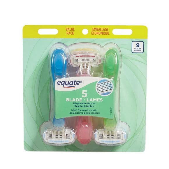 Women's 5 Blade Disposable Razors