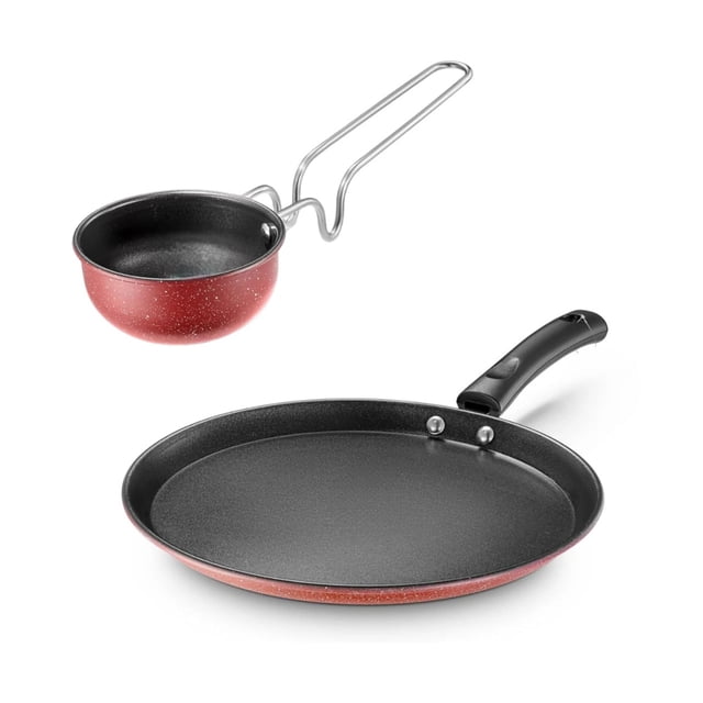 Nonstick Cookware Set, Tadka Pan and Tawa for versatile Indian cooking needs.