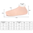 thumbnail image 2 of Silicone Gel Moisturizing Socks - Ideal for Dry Feet, Cracked Heels, and Rough Skin, 2 of 5