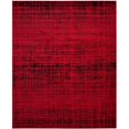 thumbnail image 1 of Safavieh Adirondack Collection ADR116F Tapis Moderne Abstrait Rouge et Noir (4 Pieds x 6 Pieds), 1 of 3
