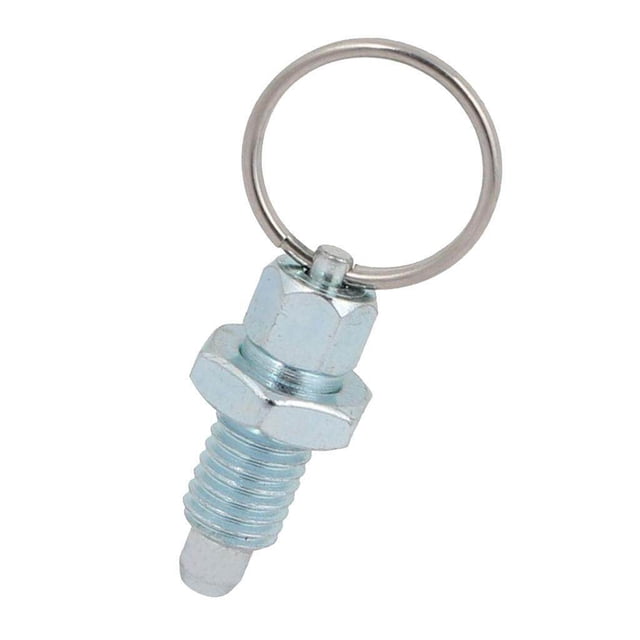 Ventouse d'Index avec Anneau, Ressort de Traction, Goupille de Verrouillage à Ressort, Bouton de Ventouse d'Index, Ressort M8-5 en Acier Galvanisé
