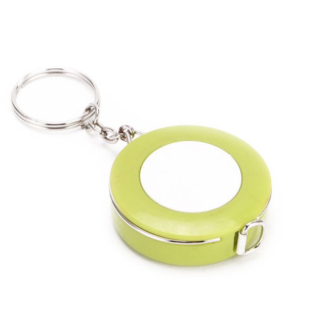 Tailor Measuring Tape, Soft Sewing Tape Measure Plastic Keychain Shape Portable Tape Measure For Fabric Sewing Tailor Cloth For Body Measurement Rose Red,Blue,Green