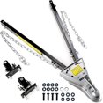 thumbnail image 1 of Biltek Adjustable Tow Bar With 5000 lbs Towing Capacity, Universal Tow Bar with 2X Safety Chains, Compatible Tow Bars for Jeeps, Trucks, SUVs, RVs, Boat, Trailers, Fits 2" Coupler Trailer Ball hitch, 1 of 7