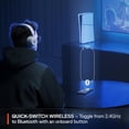 thumbnail image 4 of SteelSeries Arctis Nova 5 Wireless Multi-System Gaming Headset | Neodymium Magnetic Drivers | 60 HR Battery | 2.4GHz or BT | ClearCast Gen2.X Mic | PC, PS5, PS4, Switch, Mobile | Brand New, 4 of 8