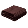 thumbnail image 2 of Vaidha Super Soft Warm Solid Warm Fleece Blanket Throw Rug Sofa Bedding 70x100cm, 2 of 3