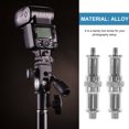 thumbnail image 3 of 2pcs 1/4 to 3/8 Inch Male Threaded Screw Adapter Spigot Stud for Studio Light Flash Light Stand, 3 of 9
