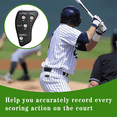 thumbnail image 4 of 4 Wheel Baseball Umpire Clicker-Umpire Indicator Gear-Practical Baseball Counter Clicker for Scorekeeper Recording Outs, 4 of 5
