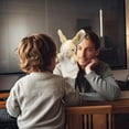 thumbnail image 3 of Easter Bunny Hand Puppet Toy Soft And Interactive Animal Doll For Kids, 3 of 3