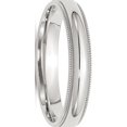 thumbnail image 1 of Sterling Silver 4mm Milgrain Comfort Fit Band, 1 of 2