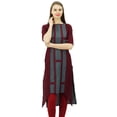 thumbnail image 1 of Phagun Tunique de Créatrice en Coton Indien pour Femme, Ourlet Asymétrique, Kurti, Tenue Décontractée, Kurta, 1 of 8