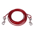 thumbnail image 2 of Long Steel Wire Dog Leash Outdoor Camping Picnic Strong Pet  Cable Rope 5mmx5m, 2 of 7
