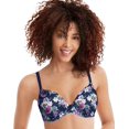 thumbnail image 1 of Maidenform Womens One Fabulous Fit 2.0 Tailored Demi Underwire Bra, 38B, Dahlia, 1 of 4