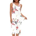 thumbnail image 2 of Baikeli Clearance Tunic for Women Two Piece Outfits for Women Plus Size Suits Striped Tops Drawstring Waist Pants Jogger Sets with Pockets Two Piece Sets for Women, 2 of 7