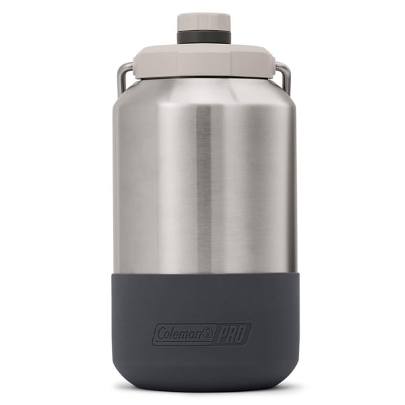 Coleman Pro 1-Gallon Water Jug, Stainless Steel Water Bottle