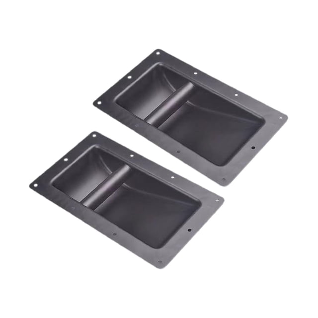 funtasica 2 Pieces Speaker Cabinet Handles Replacement Portable Loaded Case Heavy Duty L L