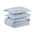 thumbnail image 2 of Swift Home 100% Cotton Solid Prewashed Duvet Cover Set, 2 of 3
