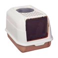 thumbnail image 1 of GROWTH TANK Enclosed Cat Litter Box Kitten Litter box Litter Tray Foldable Large Detachable Orange, 1 of 9