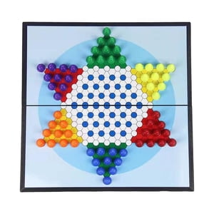 Educational Classic Strategy Game Poldable Jigsaws Chinese Checkers Jeu de conseil