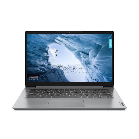Remis à Neuf (Bon) Lenovo IdeaPad 1 Portable 14,0 Po HD (Intel Celeron N4020, 4 Go de RAM, 128 Go eMMC, Windows 11 Mode S) - Gris Nuage (82V60094CF)