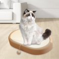 thumbnail image 2 of lionlar Cat Cardboard Bed Cat Scratch Pad Bowl Protection with Ball Support Pet Supplies D, 2 of 6