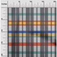 thumbnail image 1 of oneOone Silk Tabby Light Gray Fabric Madras Check Craft Projects Decor Fabric Printed By The Yard 42 Inches Wide, 1 of 4