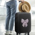 thumbnail image 5 of Travel Luggage Cover Suitcase Protector Fits 18-32 Inch Luggage Wheel Covers Patterned Travel Related Items Flower Luggage Protector Elastic Luggage Anti-scratch Suitcase Cover L, 5 of 5