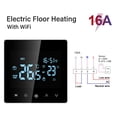 thumbnail image 1 of Smart Wifi Thermostat Electric Floor Heating Water/Gas Boiler LCD Digital Touch Temperature Control Wireless ,Easy to Install, 1 of 7