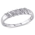 thumbnail image 1 of Miabella Sterling Silver Braided Design Band, 1 of 4