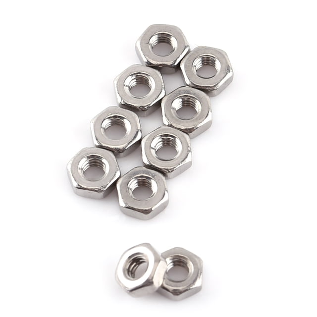 Hex Socket Screws, A2 Stainless Steel Nuts Safe Fixing Universal Durable With Hex Nuts Assortment For Office For Home For Communication Equipments