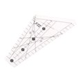 thumbnail image 3 of Règle de Courtepointe, Transparente Finition Fine Opération Simple Règle de Tailleur pour Bricolage pour Couture 8 Pieds, 3 of 8