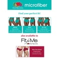 thumbnail image 3 of Fruit Of The Loom Culotte Brève en Microfibre Fit For Me pour Femmes Grande Taille, Lot de 6, 12, 3 of 3